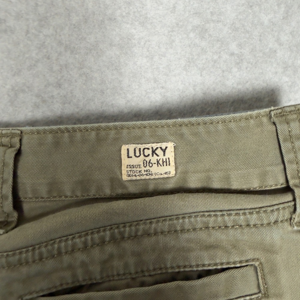 Lucky Brand Clothing Cargo Mini Skirt Green Size 6 Utility Pockets Army Combat - Picture 8 of 9